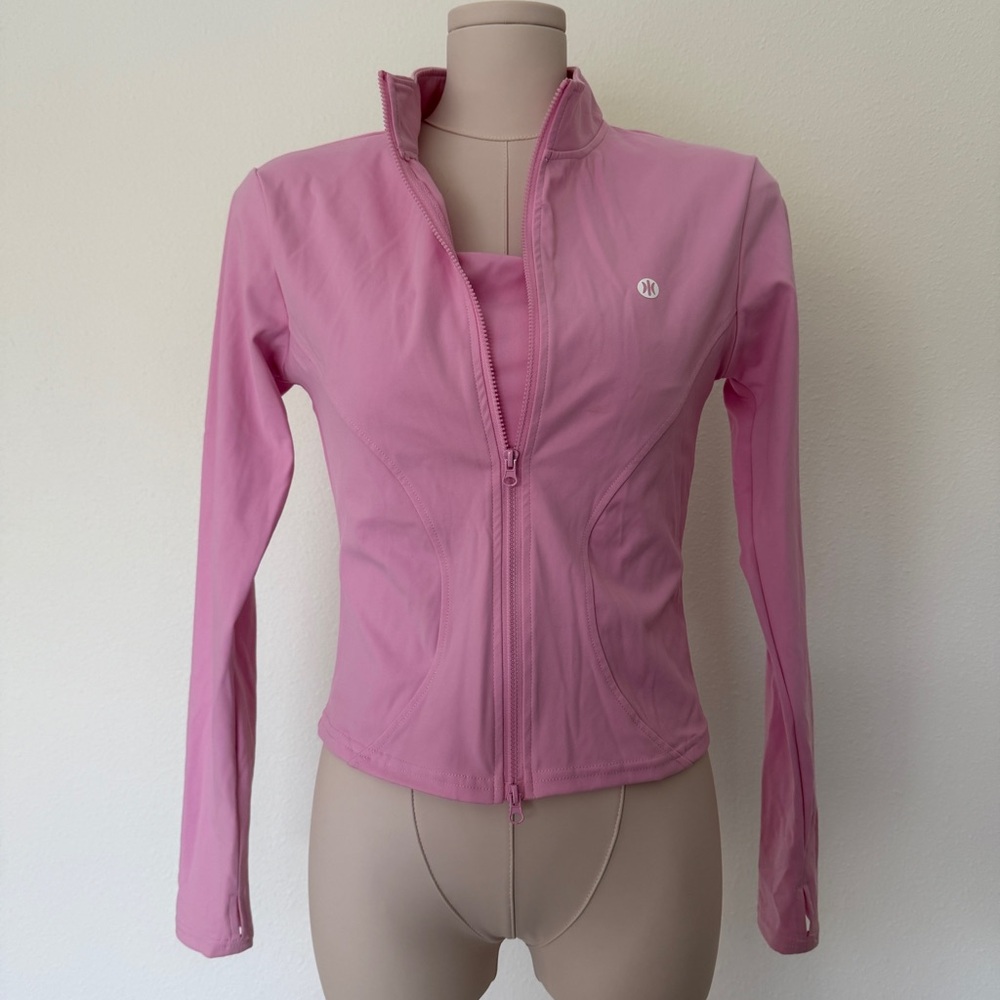 Astoria ~ LUXE BALANCE Zip Up Jacket - Candy Pink (M) - Picture 11 of 16
